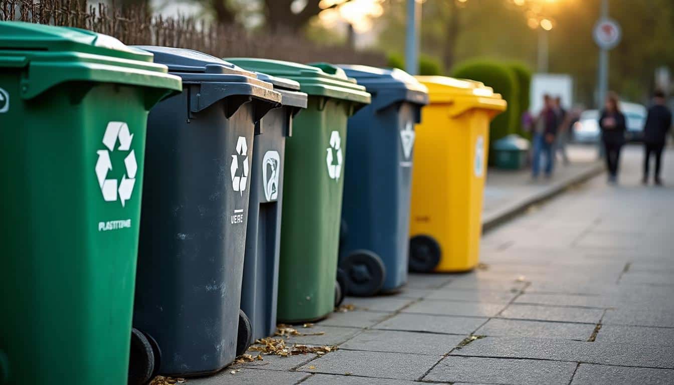 Illustration: Comprendre les différents types de conteneurs poubelles et leurs usages essentiels