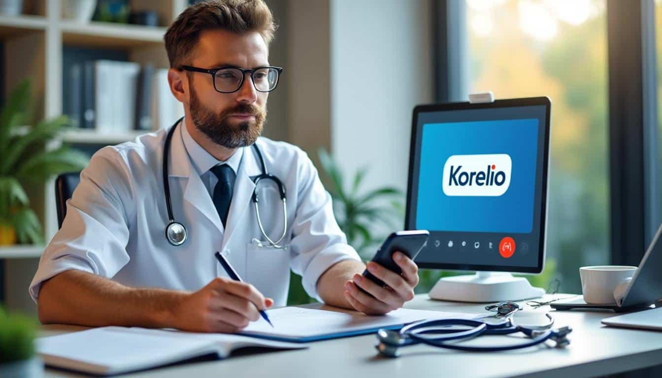 Illustration: Comprendre le rôle de Korelio auprès des professionnels de santé
