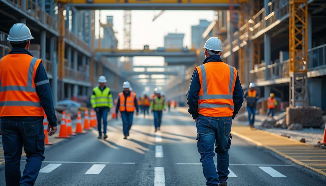 Illustration: Comprendre les différentes zones de déplacement dans le BTP
