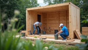Containers en bois : construction écologique et design modulable