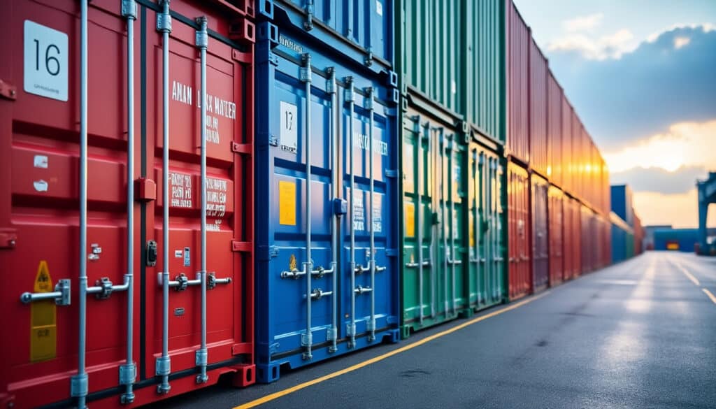 Container dimensioni : guide complet des tailles et capacités