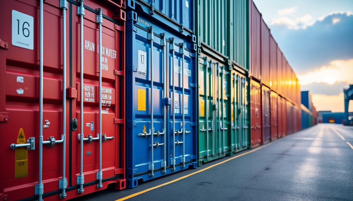 Container dimensioni : guide complet des tailles et capacités