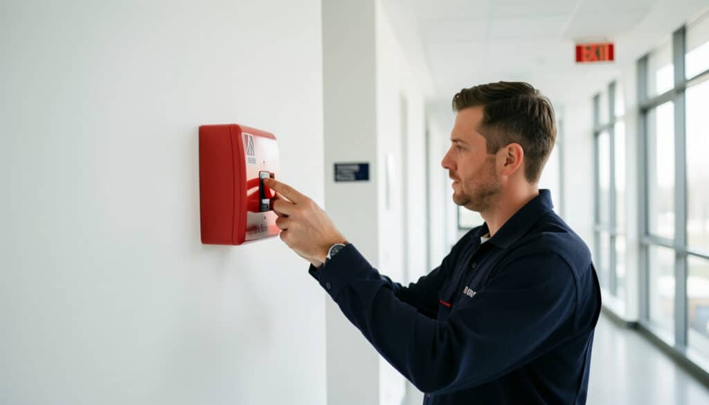 Déclencheur manuel d’alarme incendie : rôle et pose
